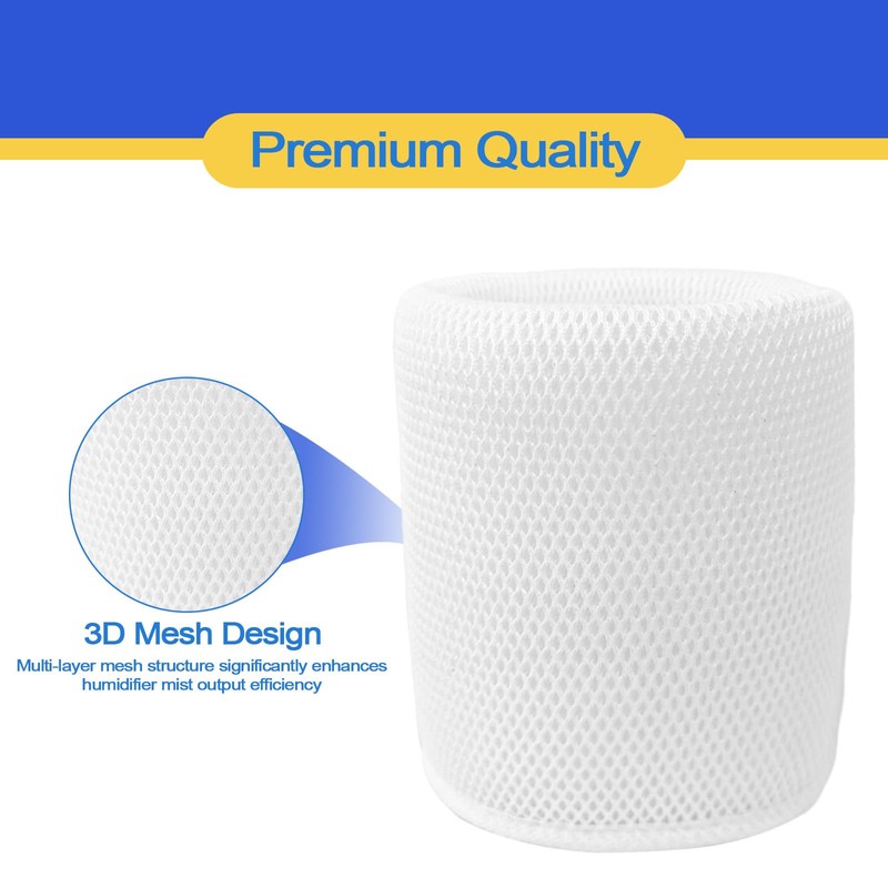 4 Pack Mesh Humidifier Replacement Filter Compatible with Canopy Bedside