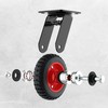 Houseables Swivel Heavy Duty Caster Wheel, Industrial Casters, 6 Inch,