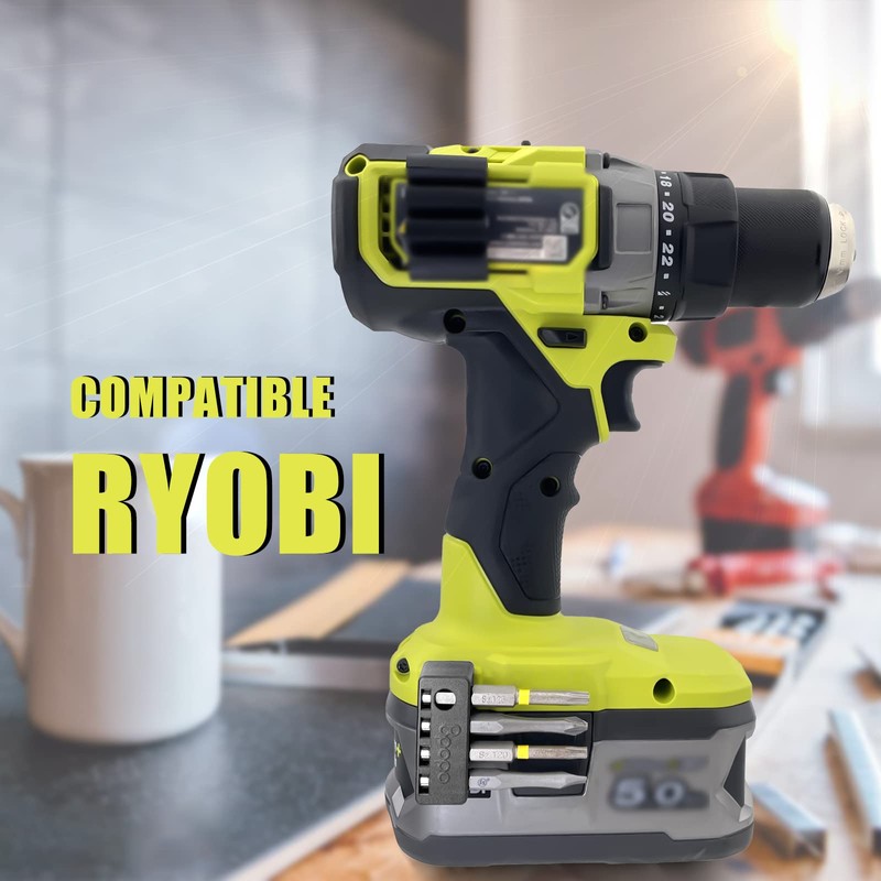 Magnetic 1/4-Inch Hex Bit Holders fit for Ryobi 18v Drill,Hex