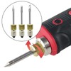 Sharplace 3 x Electronic Soldering Iron Tips, Replaceable E10 Components,