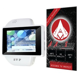 Ace Armor Shield Shatter Resistant Screen Protector for The SVP Android 2.2 Smartwatch with Free Lifetime Replacement Warranty
