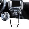 RT-TCZ Carbon Fiber Center Console Multimedia Panel Decoration Trim Sticker