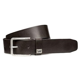 Lee Men's Small Logo Belt G rtel, Brown (Dark Brown 24), 100