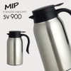 Living 410708 Hot and Cold Insulated Tabletop Pot 0.9L Silver