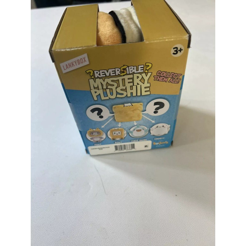 Bonkers New Lankybox REVERSIBLE MYSTERY PLUSHIE Flips Inside Out To