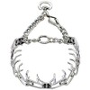 Herm Sprenger Chrome Plated Steel Training Prong Collar with Quick