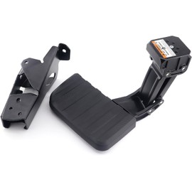 75330-01A Rear Bed Step for 2023 2024 2025 Ford F-250 F-350 Super Duty Truck Bed Side Step Retractable Bumper Step Tailgate Bedstep VPC3Z-17A958-A