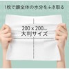 Cleon Cleansing Towels, Facial Towels, 80 Sheets x 3 Packs,