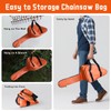 MOEBULB Chainsaw Case Carrying Bag for Husqvarna Stihl Chainsaws with