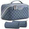 Travel Makeup Organizer, Compact Lightweight Accessory for Travel and Daily