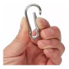 Pacal Bandola Gancho Mosqueton Aluminio Camping Llavero 2 Piezas