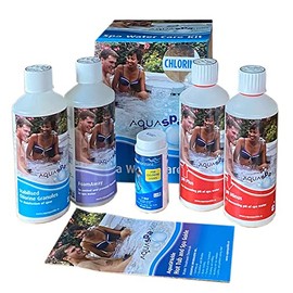 AquaSparkle Spa Water Care Kit Bromine - New Owner Hot Tub Starter Chemicals