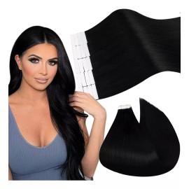 Ugeat Extensiones Cabello Natural Negro 14in 50gr