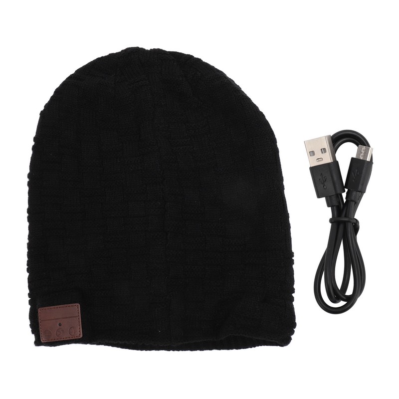 Bluetooth Hat Wireless Headphones Stereo Speakers Multifunction Portable Warm Knitted