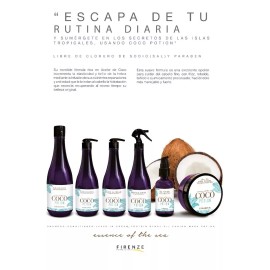 Firenze Acondicionador Coco Potion Firenze 7.5oz