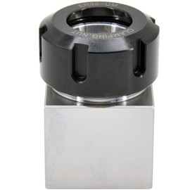 ALTBET ER-32 Collet Chucks Block Set of 2 Square and Hex Workholding Holder for CNC Lathe Engraving Cutting Machine