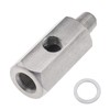 EMSea 1/8 NPT Tee Connector Adapter, DIY Connecting Turbo Oil