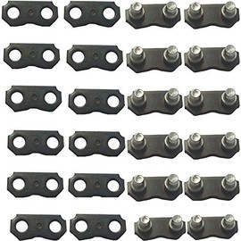 Carlton 12 x Repair Kit Links Saw Chain 1/4" LP Pitch .050 Gauge Total 24 Pc