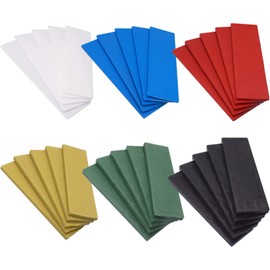 SKIR'CO 1-6 mm Plastic Flat Shims, Glazing Packers, Frame Spacers, Door and Window Frame Packers (Mix 1)
