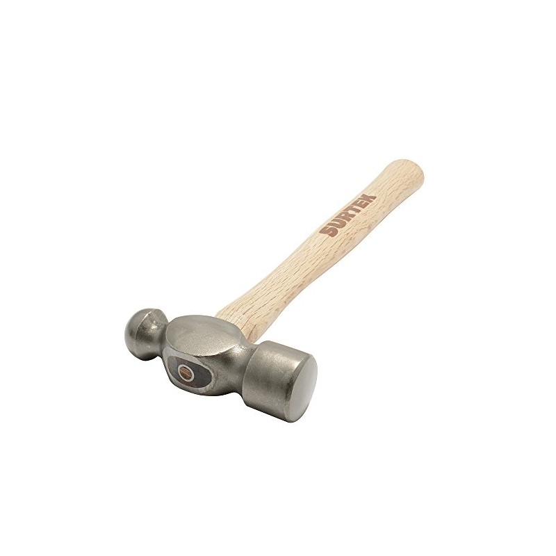 Surtek 8S Martillo de bola pulido con mango de madera
