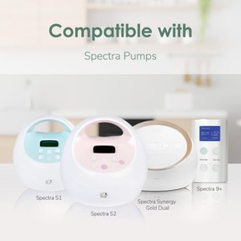 Maymom Backflow Protector Compatible with Spectra S2 S1 and 9 Plus Syngergy Gold Breastpump, Not Original Spectra Backflow Protector Replacement Pump Parts S2 Accessories