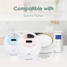 Maymom Backflow Protector Compatible with Spectra S2 S1 and 9 Plus Syngergy Gold Breastpump, Not Original Spectra Backflow Protector Replacement Pump Parts S2 Accessories
