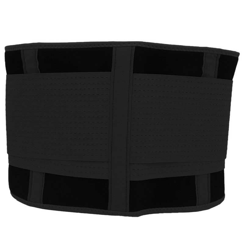 Breathable Mesh Support Exercise Belt Adjustable Waistband Fitness Waist ProtectorBlack