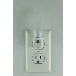 Lights by Night LED Nightlight, White, (Pack of 2)