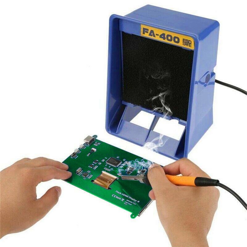 Fume Extractor Fan, Portable Solder Smoke Prevention Absorber, DIY Working