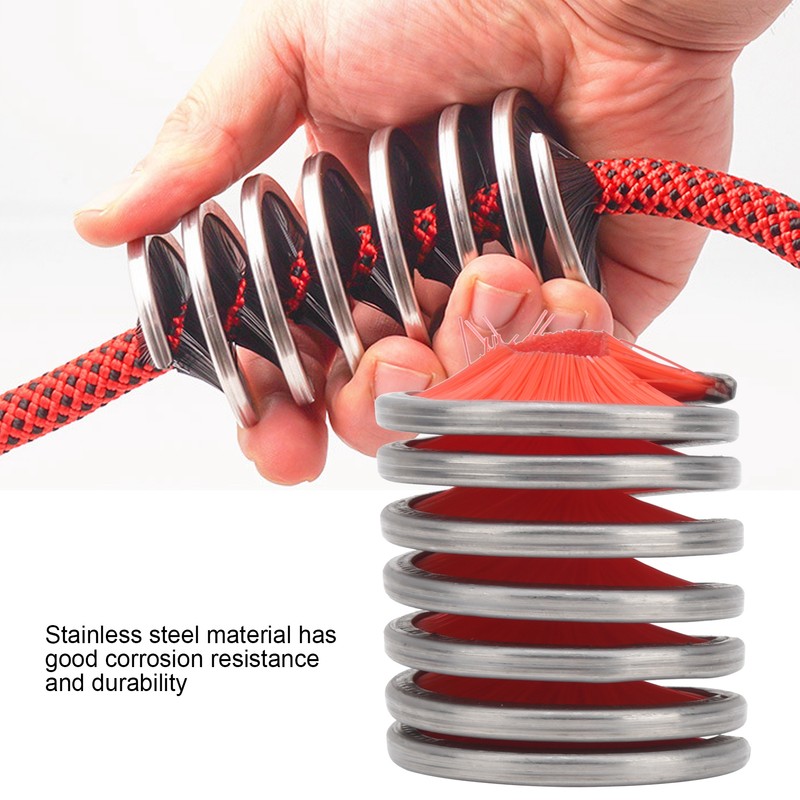 CAMNAL Outdoor Rope Cleaning Brush Climbing Cord Nylon Cleaner Rope