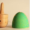 Bahama Kendama Mushroom - Crackled Pill Kendama - Green over