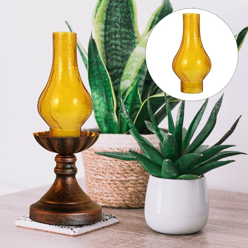 Oil Lamp Chimney: Glass Lamp Shade - Lantern Glass Replacement