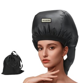 MEELUKYAYA Bonnet Hair Dryer for Curly Hair,Upgraded Double Tubes Even HeatDistribution,Hairstyling Dryer Cap for Women,Diffuser Cap for Curls Hair Portable, Deep Conditioning for All Hairstyles at Home