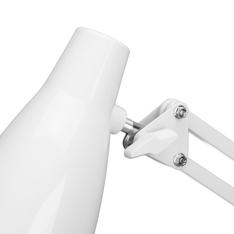 Swing Arm Desk Light with Clamp USB 3 Lighting 10