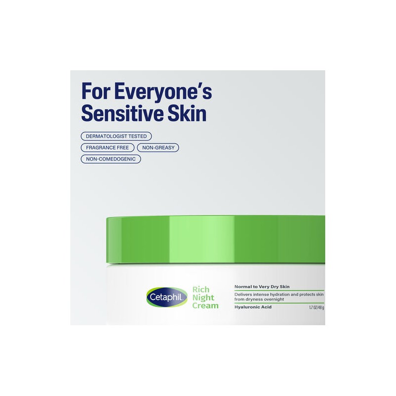 Cetaphil Face Rich Hydrating Night Cream 48G