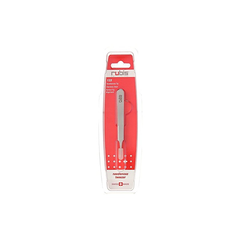 RUBIS 3-3/4 Inch Needlenose Tweezer MC0133SS