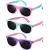 BEALER Kids Polarized Sunglasses for Girls Boys UV Protection Sun
