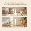 Automatic Hanging Pet Water Dispenser for Cage, 30oz No-Drip Ball