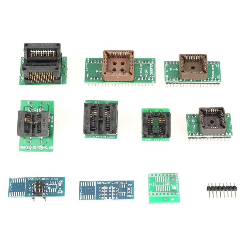 TL866 Ⅱ Plus USB Universal Programmer Pic With 10 Adapters