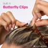 Brushworks Butterfly Clip Headbands - 3 Pack