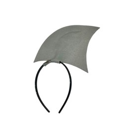 Party Ears Shark Fin Under the Sea Ocean Beach Theme Headband Headpiece Headwear costume, Gray Grey