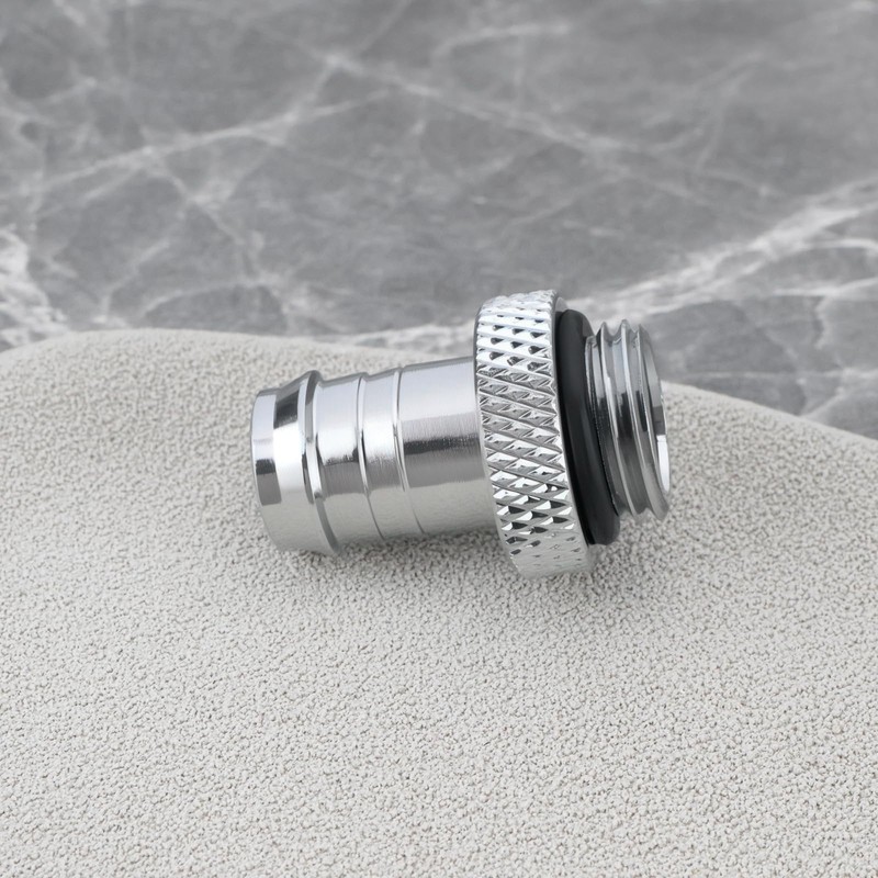 Briny River 6Pcs G1/4" Thread to 3/8" Barb Fitting Hose