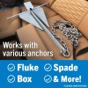 Better Boat Galvanized Anchor Chain, Boat Anchor Chain, 3/16" Anchor