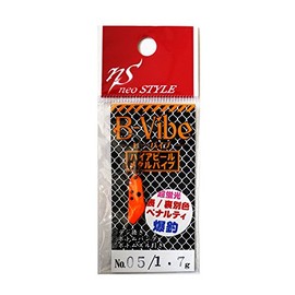 Neo Style Metal Vibe Bi-Vibe 0.8 inches (21 mm), 0.06 oz (1.7 g), Penalty (Ultra Fluorescent Orange & Ultra Fluorescent Yellow) #5 Lure