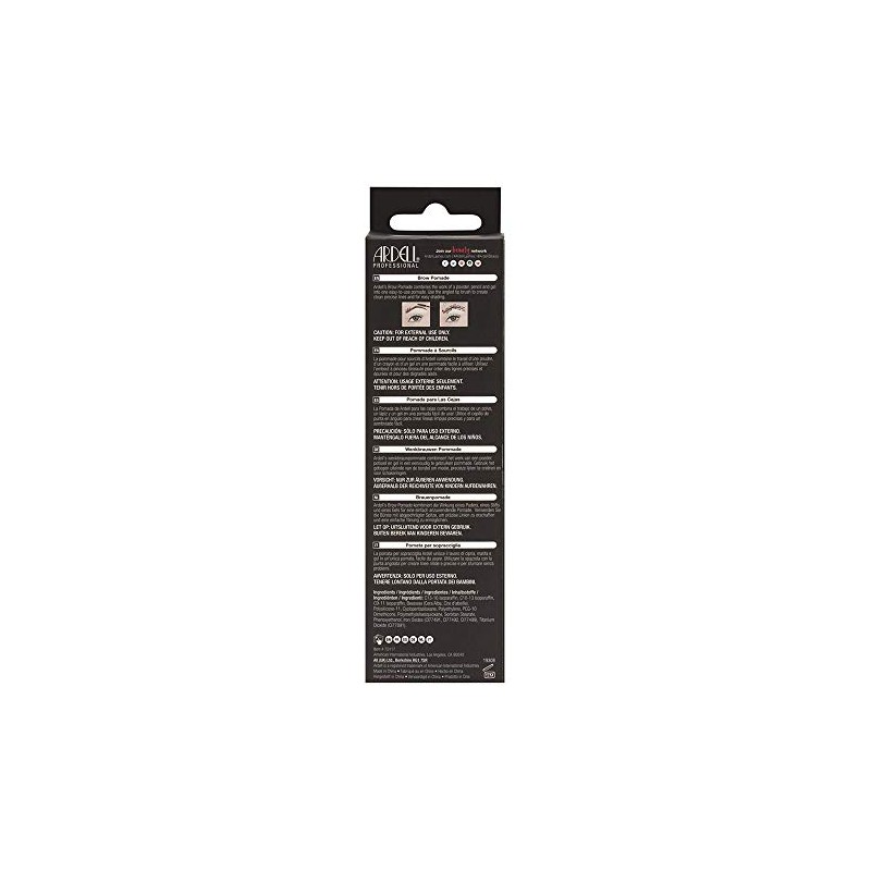 Ardell Pomada para Cejas, color Medium Brown, 3.2 gr