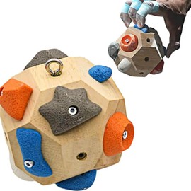 KQLHLHDYZ Handcrafted Boulder Blocks, Finger Strength Training Climbing Ball, Finger Strength Training Bouldering Gifts for Rock Climbers