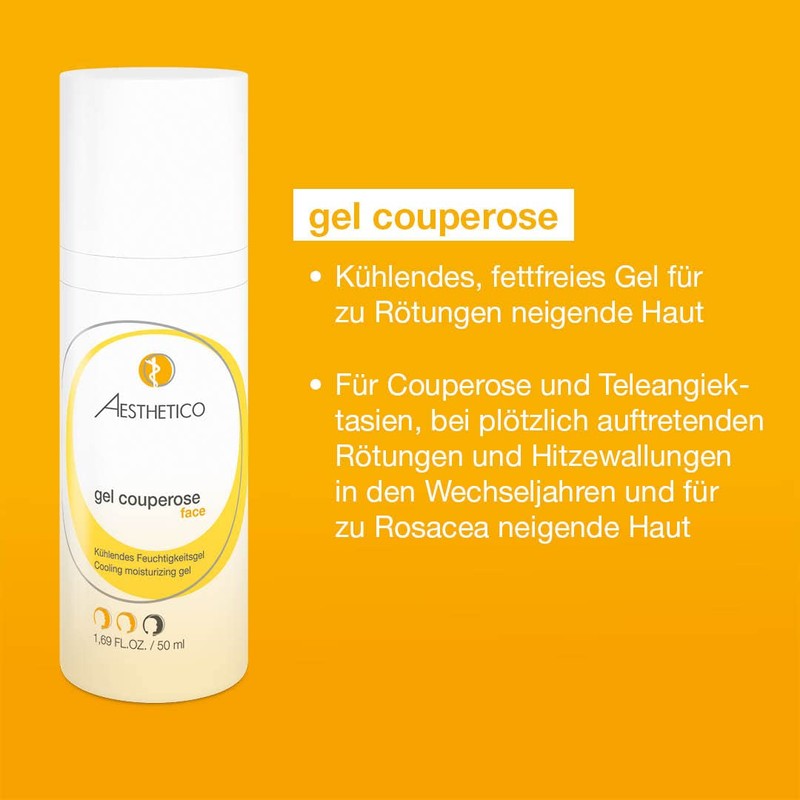 AESTHETICO Gel Couperose - Redness Minimising and Soothing Care Gel