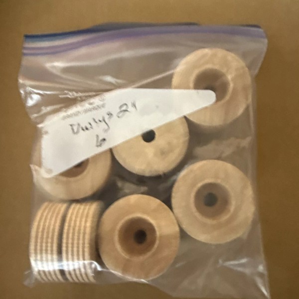 Unbranded Dually Truck Wheels Cut Out Wood Shape 2” X