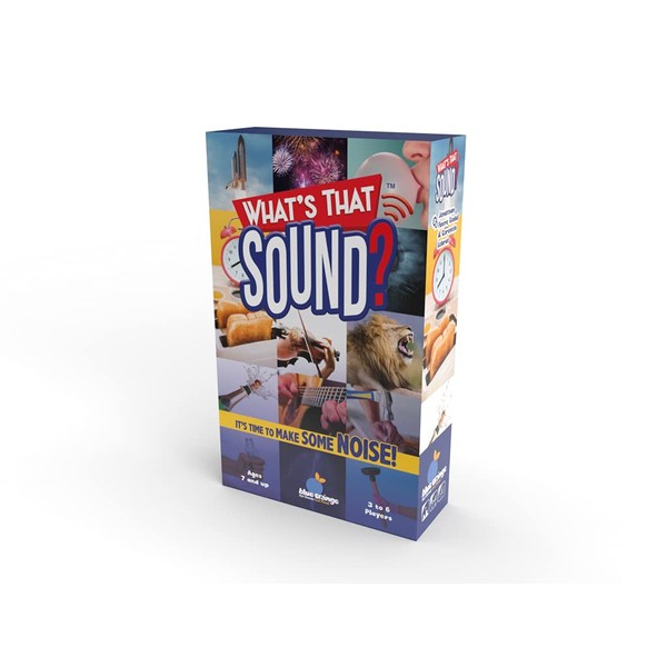 Blue Orange Games What's That Sound? A Sound-Mimicking Party Game for Kids and Adults of All Ages, 3 to 6 Players.