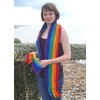 NATURAL FLOW Fair Trade Nepalese Hippy Boho Rainbow Wool Festival